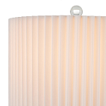 Настольная лампа с прозрачным корпусом и фактурным абажуром Charm and Luxury варинант исполнения - 2 | Loft Concept в Орле