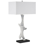 Настольная лампа с прямоугольным абажуром на каркасе в виде дерева Expressive Form варинант исполнения - 5 | Loft Concept в Орле