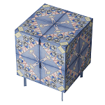 Тумба Short Ufo Blue варинант исполнения - 3 | Loft Concept в Орле