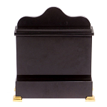 Часы настольные из натурального камня Нефрит с декором в виде Кариатиды Caryatid Stone Clock варинант исполнения - 3 | Loft Concept в Орле