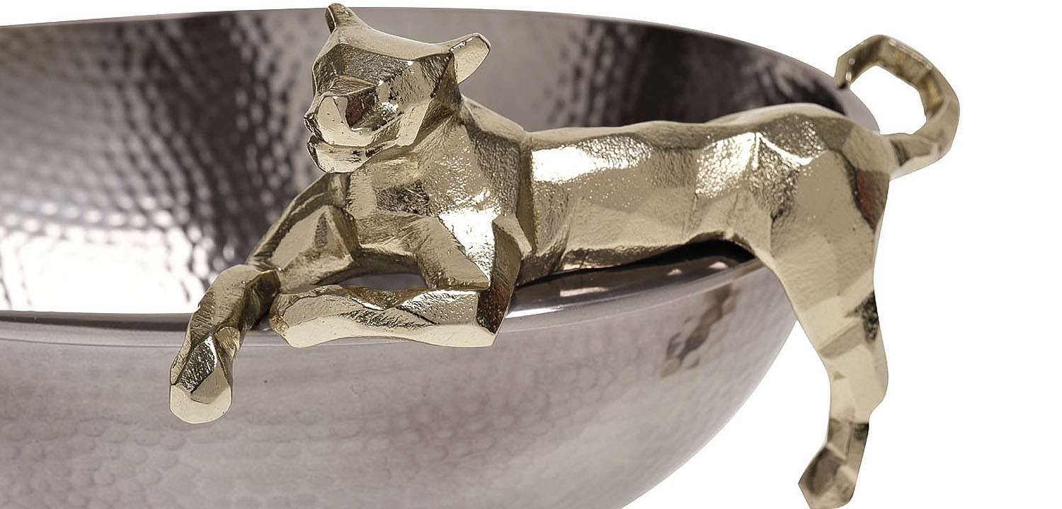 Блюдо Gold Jaguar Блюдо Gold Jaguar - Loft-Concept в Орле