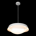 Подвесной светильник круглый белого цвета из металла Vita Cuna варинант исполнения - 6 | Loft Concept в Орле