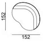 Кушетка Calypso варинант исполнения - 6 | Loft Concept в Орле