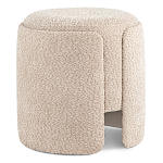 Пуфик Бежевое Букле Poof Alice Beige Boucle  варинант исполнения - 1 | Loft Concept в Орле