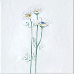 Плитка с узором Ромашки варинант исполнения - 2 | Loft Concept в Орле