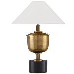 Настольная лампа с конусовидным тканевым абажуром Striving for Excellence варинант исполнения - 2 | Loft Concept в Орле