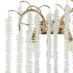 Бра с хрустальными подвесками Bunch of Crystal Berries Gold Wall Lamp варинант исполнения - 2 | Loft Concept в Орле