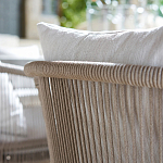 Кресло уличное Bonnie Beige Chair варинант исполнения - 9 | Loft Concept в Орле