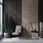 Гипсовая 3D панель с принтографией PM-45 варинант исполнения - 1 | Loft Concept в Орле