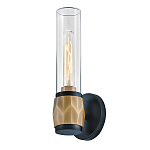 Бра для ванных комнат с прозрачным стеклянным плафоном в форме цилиндра Hinkley варинант исполнения - 12 | Loft Concept в Орле