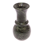 Ваза декоративная для цветов из камня змеевик Vase Serpentine варинант исполнения - 2 | Loft Concept в Орле