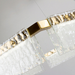 Светодиодная люстра с рельефным стеклом ICE GLASS 70 варинант исполнения - 4 | Loft Concept в Орле