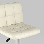 Барный стул с сиденьем молочного цвета Honory варинант исполнения - 7 | Loft Concept в Орле