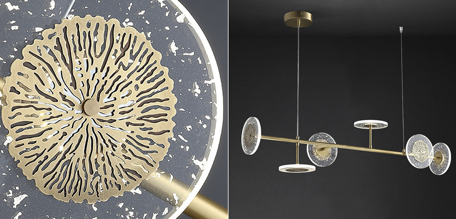 Люстра Discs Flowers Chandelier Люстра Discs Flowers Chandelier - Loft-Concept в Орле
