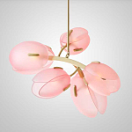 Дизайнерский Светильник Lilly Pink Tulip Lamp розовый плафон  варинант исполнения - 5 | Loft Concept в Орле