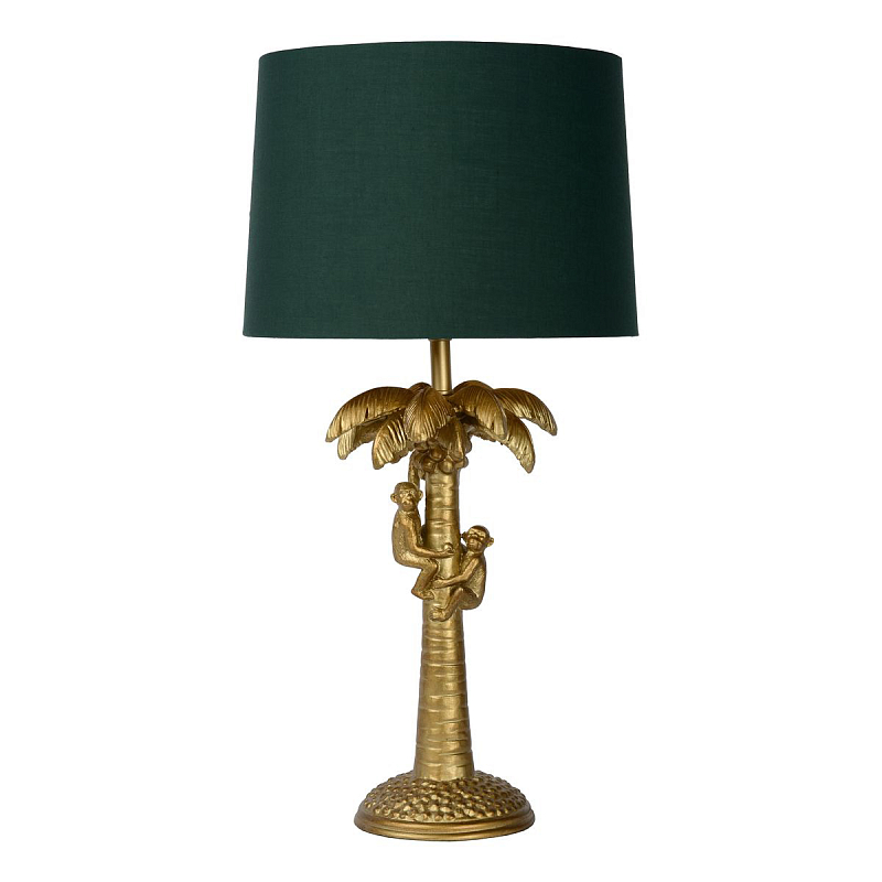 Настольная лампа Пальма Monkeys on a palm table lamp green Зеленый Настольная лампа Пальма Monkeys on a palm table lamp green Зеленый в Орле | Loft Concept