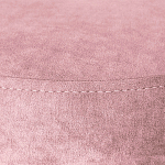 Банкетка круглая пыльно-розовый велюр на 4-х металлических ножках золотого цвета SANJAY варинант исполнения - 4 | Loft Concept в Орле