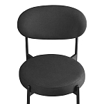 Стул мягкий Alfie Chair черный варинант исполнения - 5 | Loft Concept в Орле