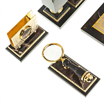 Настольный письменный набор из яшмы и долерита в подарочной упаковке Manager Organizer варинант исполнения - 7 | Loft Concept в Орле