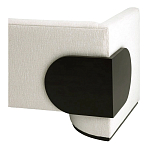 Дизайнерский Двухместный диван Florida Sofa  с элегантным деревянным декором  варинант исполнения - 4 | Loft Concept в Орле