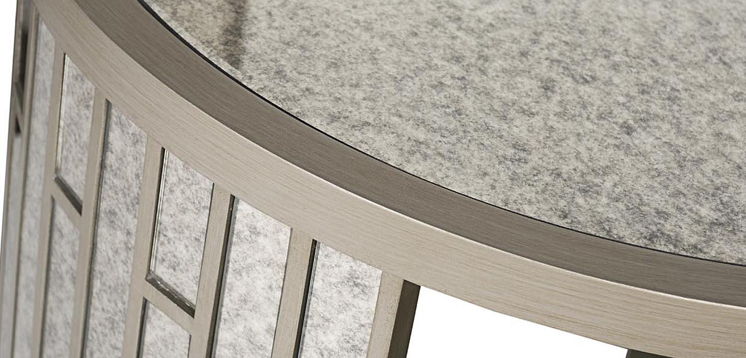 Тумба круглая Mirror Blocks Nightstand Тумба круглая Mirror Blocks Nightstand - Loft-Concept в Орле