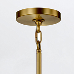 Люстра цвета латунь с 4-мя матовыми цилиндрическими плафонами Elstead Lighting варинант исполнения - 5 | Loft Concept в Орле