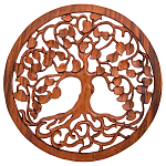 Панно из дерева Mythosream Panel With Trees варинант исполнения - 1 | Loft Concept в Орле