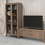 Витрина 2-х дверная с 5-ю полками и 2-мя ящиками Harper Line варинант исполнения - 3 | Loft Concept в Орле