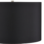 Настольная лампа с белым фактурным корпусом и черным абажуром Twisted варинант исполнения - 2 | Loft Concept в Орле