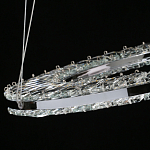 Люстра круглая с прозрачной хрустальной рамкой Maude Crystal Light варинант исполнения - 9 | Loft Concept в Орле