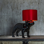 Настольная лампа COLLECTION OF DOGS с абажуром Бульдог варинант исполнения - 4 | Loft Concept в Орле