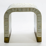 Приставной столик BONE INLAY SIDE TABLE-Cream варинант исполнения - 1 | Loft Concept в Орле