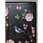 Комод деревянный Tits on flowers варинант исполнения - 7 | Loft Concept в Орле