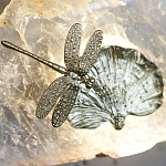 Бра Декоративный лист с стрекозой Glacial Fragment варинант исполнения - 1 | Loft Concept в Орле