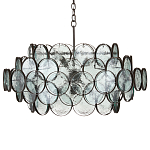 Люстра с каскадом из круглых стеклянных дисков Small Round Sequins варинант исполнения - 3 | Loft Concept в Орле