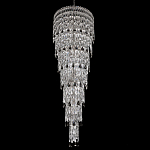 Люстра многоярусная каскадная с хрустальными подвесками Roul Crystal Light варинант исполнения - 2 | Loft Concept в Орле