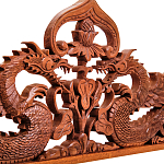 Панно из дерева драконы Panel With Trees варинант исполнения - 2 | Loft Concept в Орле