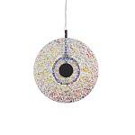 Подвесной светильник из фактурного двойного стекла Heterochromia варинант исполнения - 2 | Loft Concept в Орле