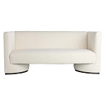 Дизайнерский Двухместный диван Florida Sofa  с элегантным деревянным декором  варинант исполнения - 2 | Loft Concept в Орле