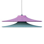 Подвесной вязаный светильник в двухцветном исполнении «Двойной Токио»  варинант исполнения - 4 | Loft Concept в Орле