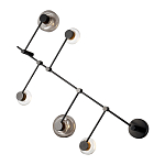 Бра с 5-ю плафонами разного диаметра и цвета Polyhedron варинант исполнения - 1 | Loft Concept в Орле