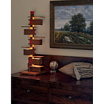 Торшер с каркасом из множества полок Links варинант исполнения - 5 | Loft Concept в Орле