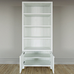 Книжный Стеллаж Elsa Dreams White с задней стенкой варинант исполнения - 4 | Loft Concept в Орле
