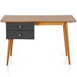 Письменный стол с принтом на ящиках Elise Desk варинант исполнения - 5 | Loft Concept в Орле