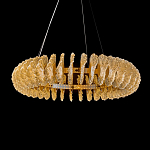 Люстра круглая с фактурными элементами в виде ракушек Inspired Sea варинант исполнения - 1 | Loft Concept в Орле