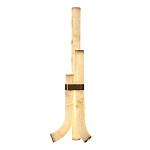 Торшер геометрический с тремя мраморными плафонами Marble Tripod варинант исполнения - 2 | Loft Concept в Орле