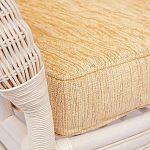 Комплект уличной мебели из ротанга Eloise белый варинант исполнения - 6 | Loft Concept в Орле