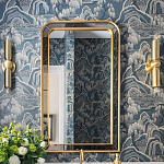 Зеркало в золотой раме Arched Mirror варинант исполнения - 2 | Loft Concept в Орле