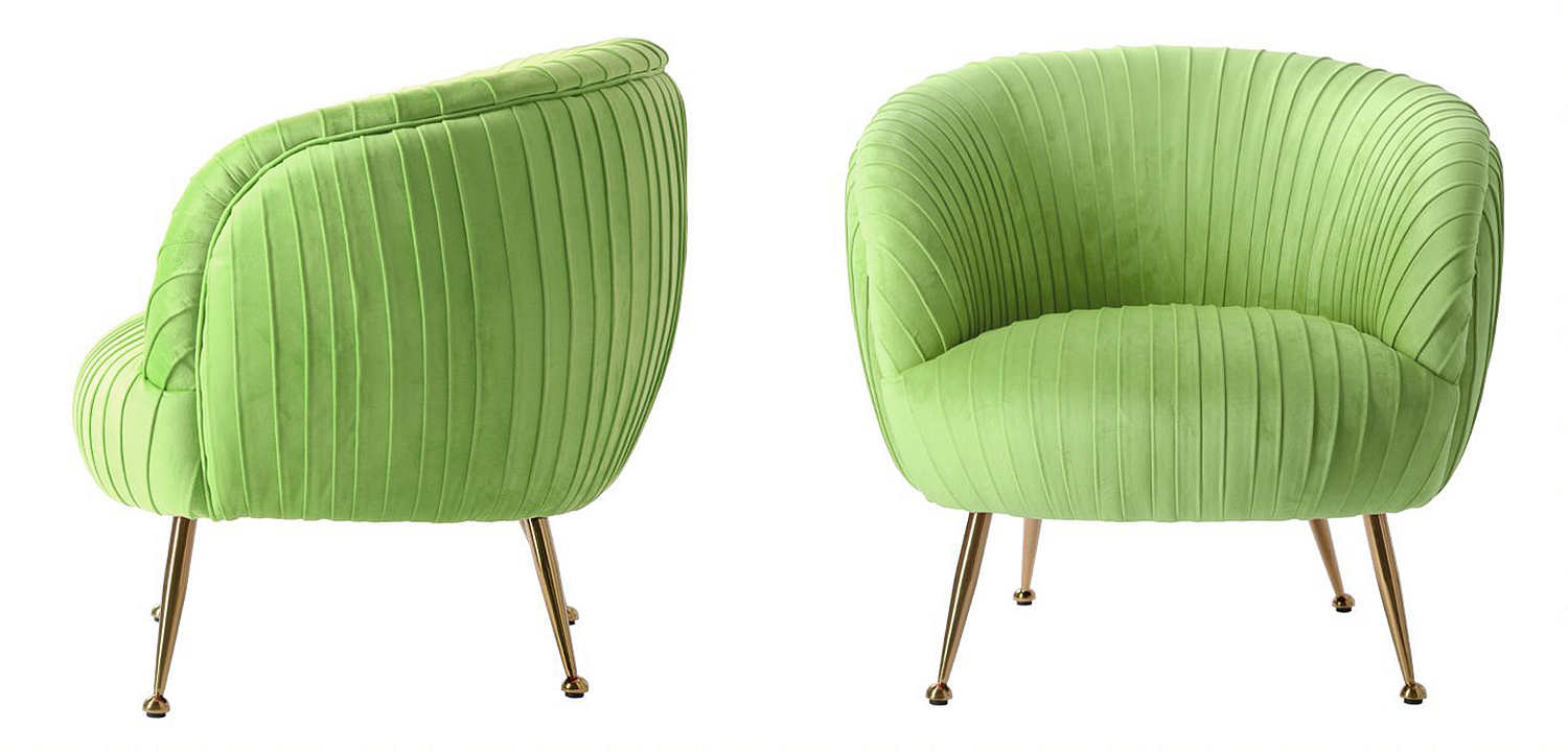 Кресло SOUFFLE CHAIR green Кресло SOUFFLE CHAIR green - Loft-Concept в Орле