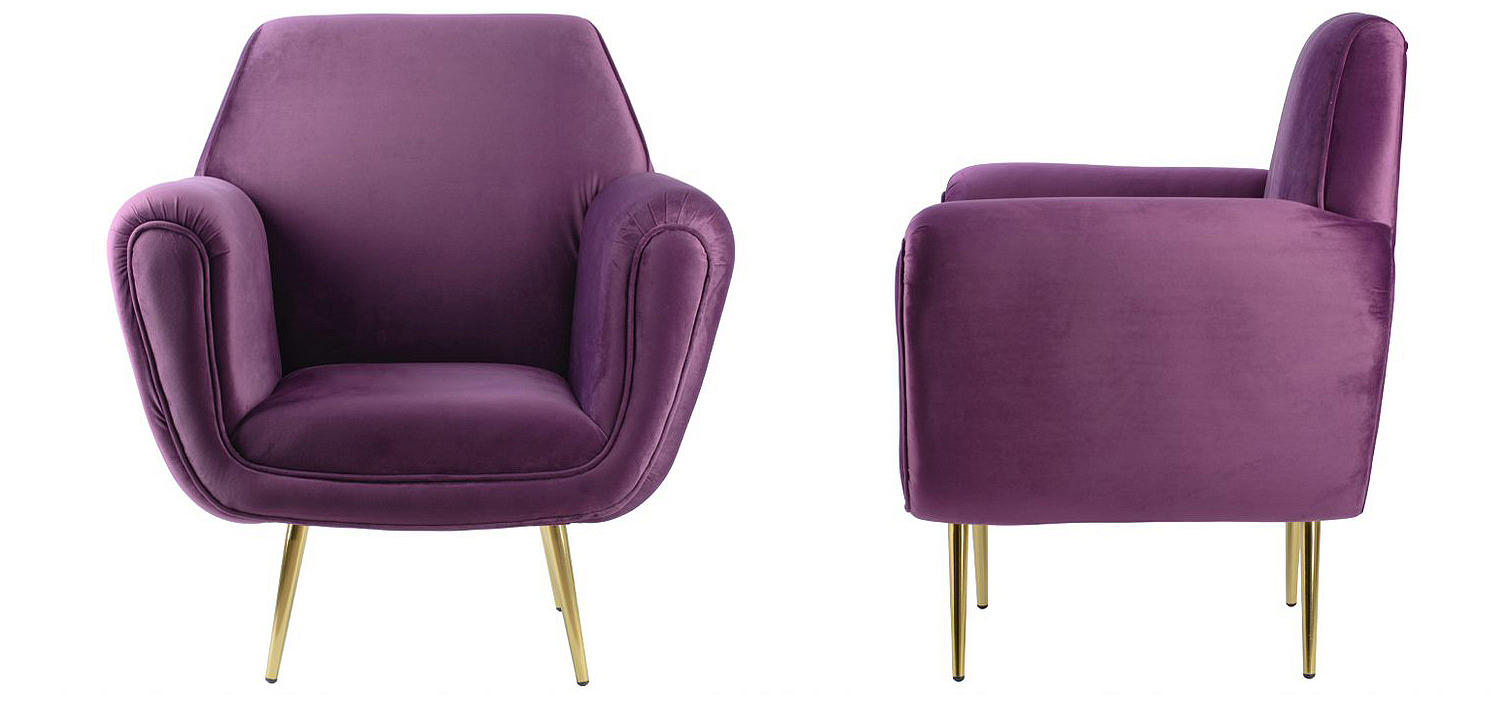 Кресло Lounge Chairs Gigi Radice purple Кресло Lounge Chairs Gigi Radice purple - Loft-Concept в Орле